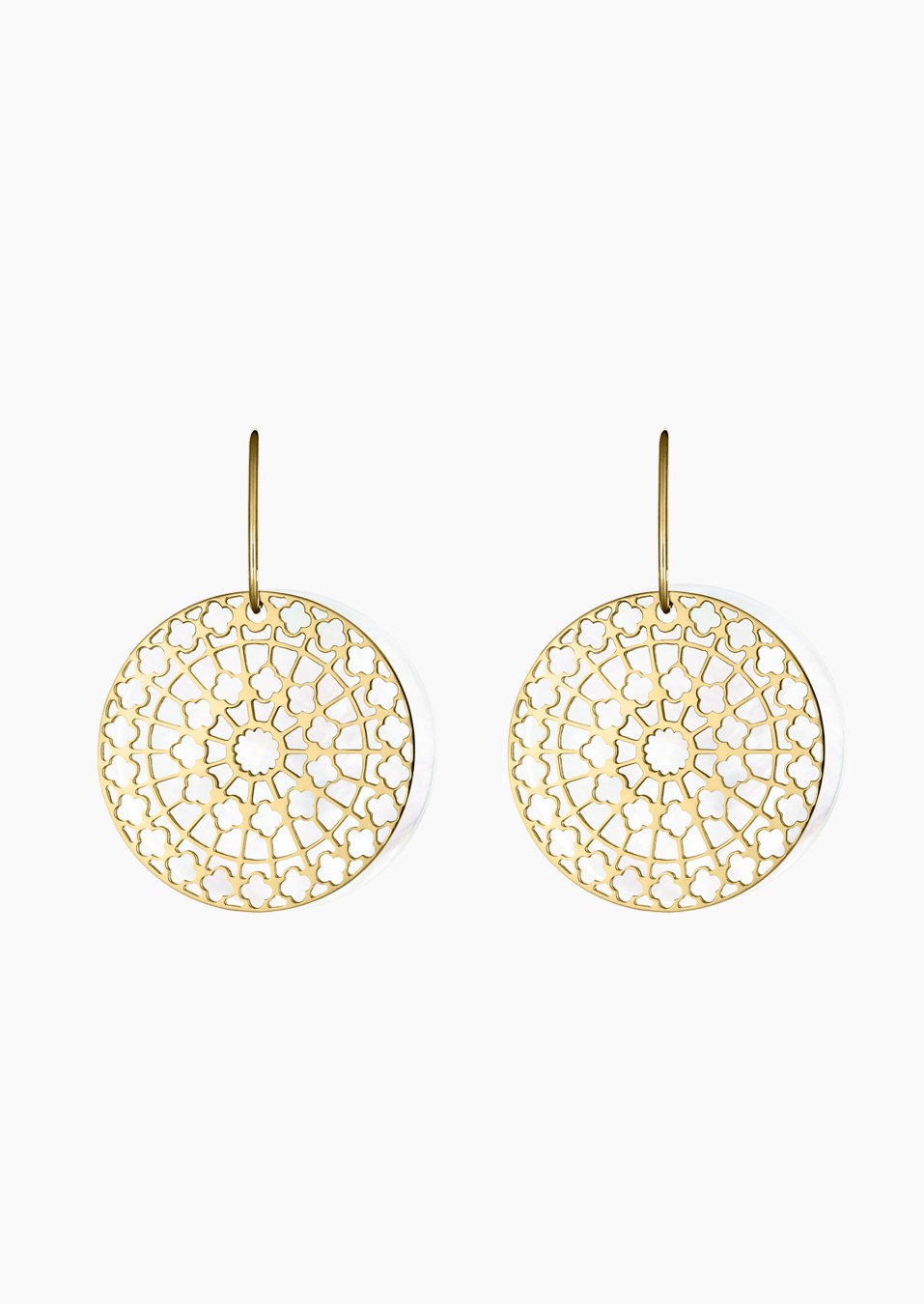 Boucles d'oreilles Colette Notre-Dame en or / Lepage