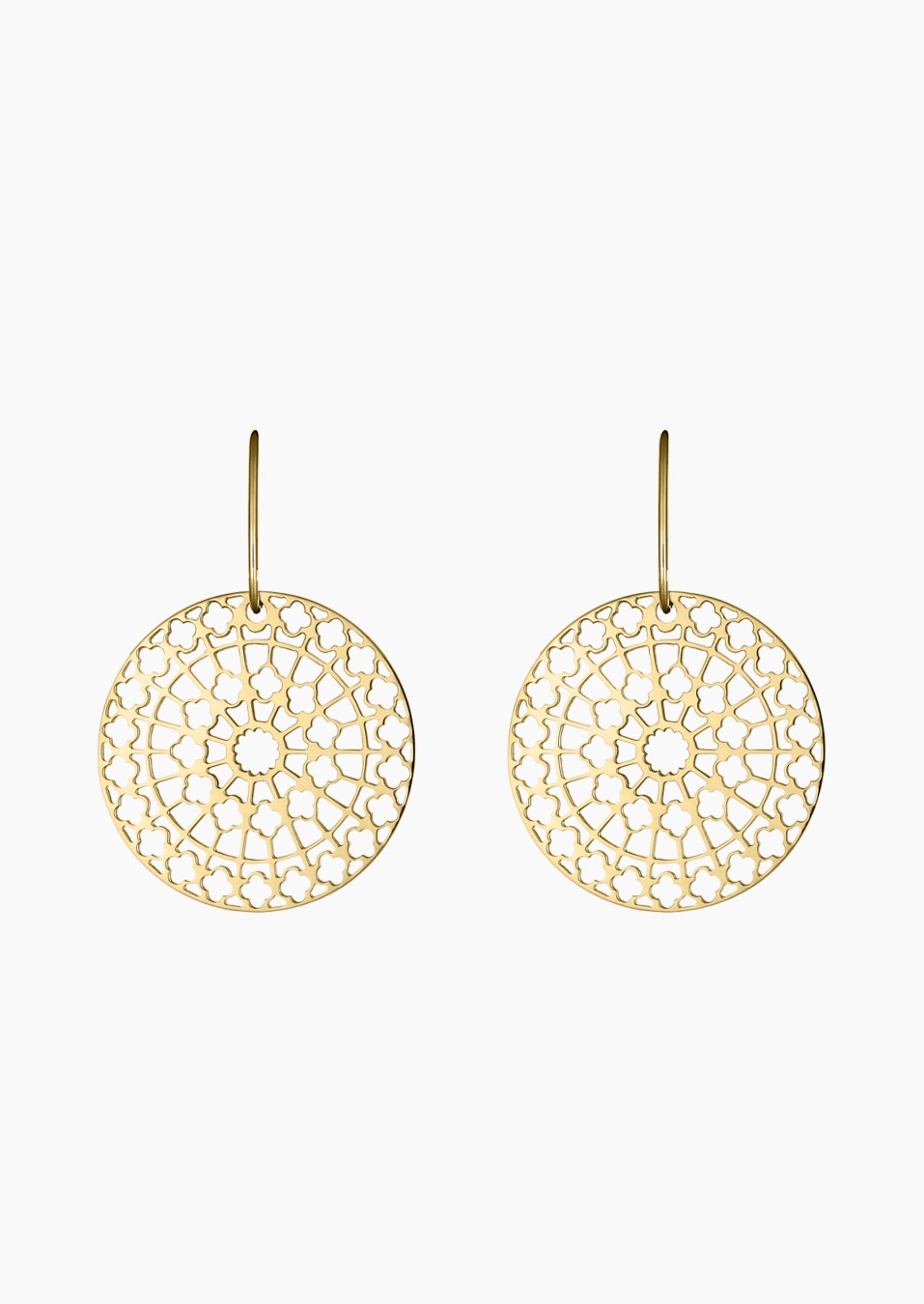 Boucles d'oreilles Colette Notre-Dame en or / Lepage