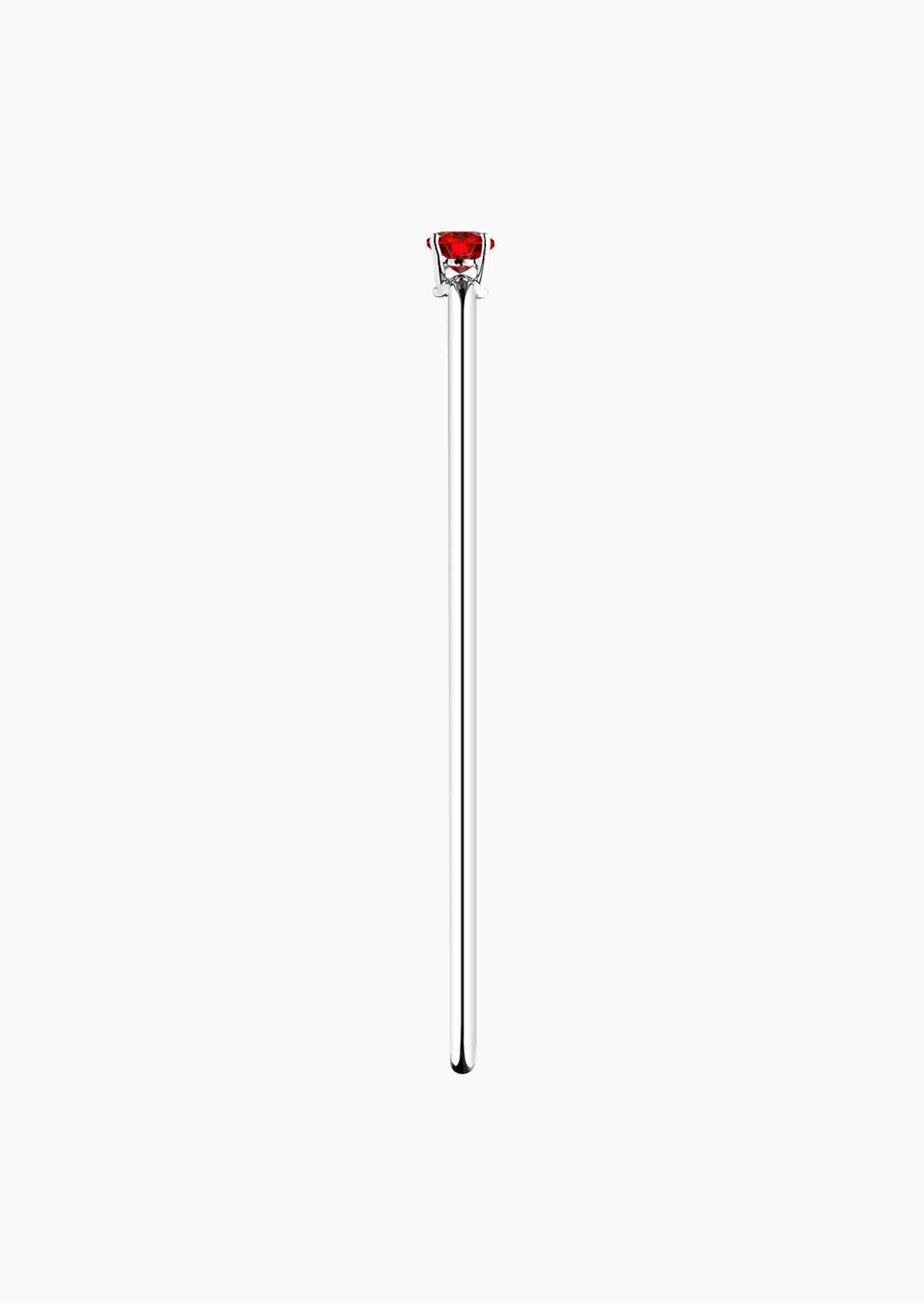 Bracelet Jonc flexible Pur en or et rubis / Lepage