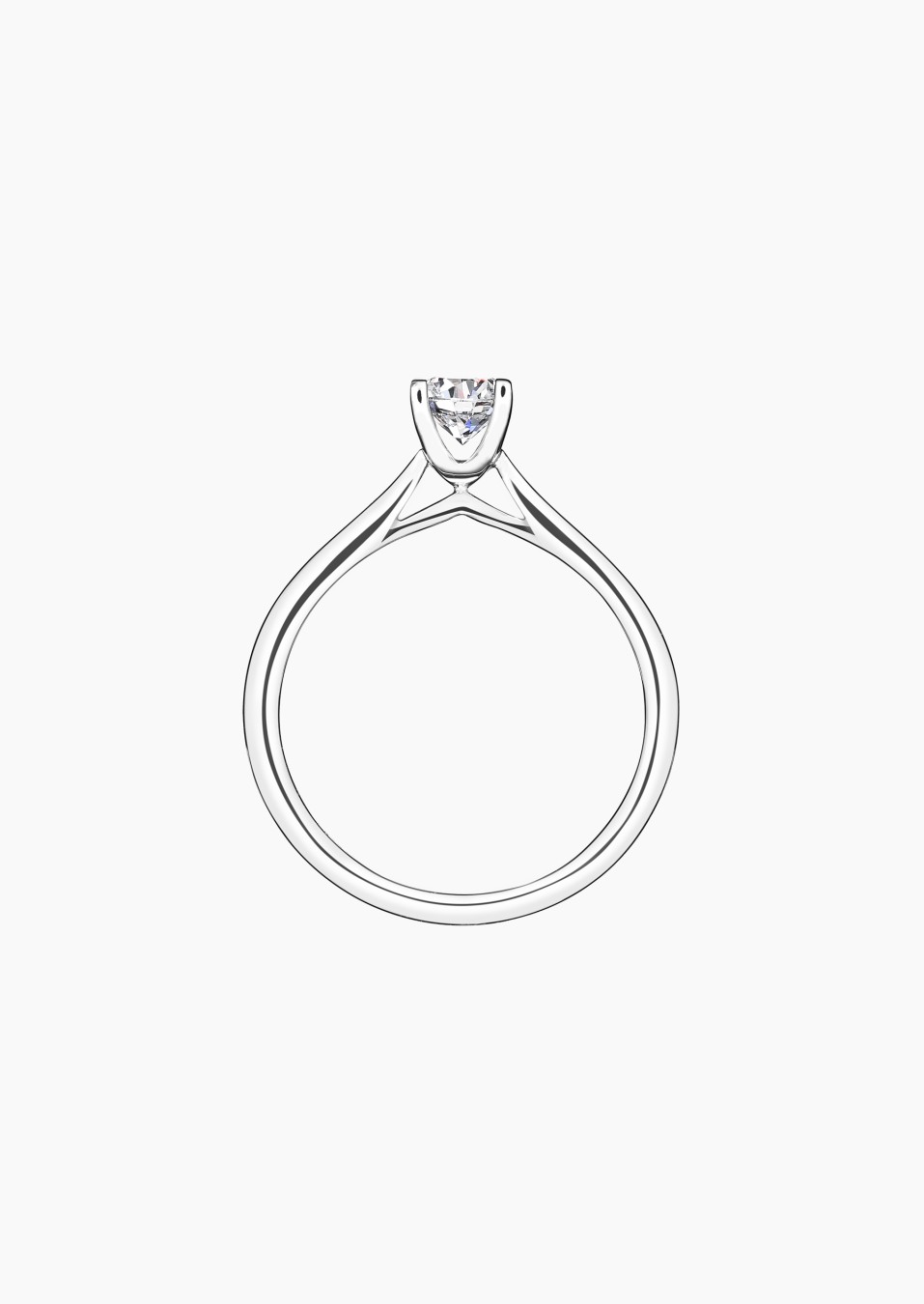 Solitaire Cupidon, bague de fiançailles en or blanc 750 et diamant brillant - Maison Lepage joaillier créateur français 1922 Solitaire Cupidon, bague de fiançailles en or blanc 750 et diamant brillant - Maison Lepage joaillier créateur français 1922