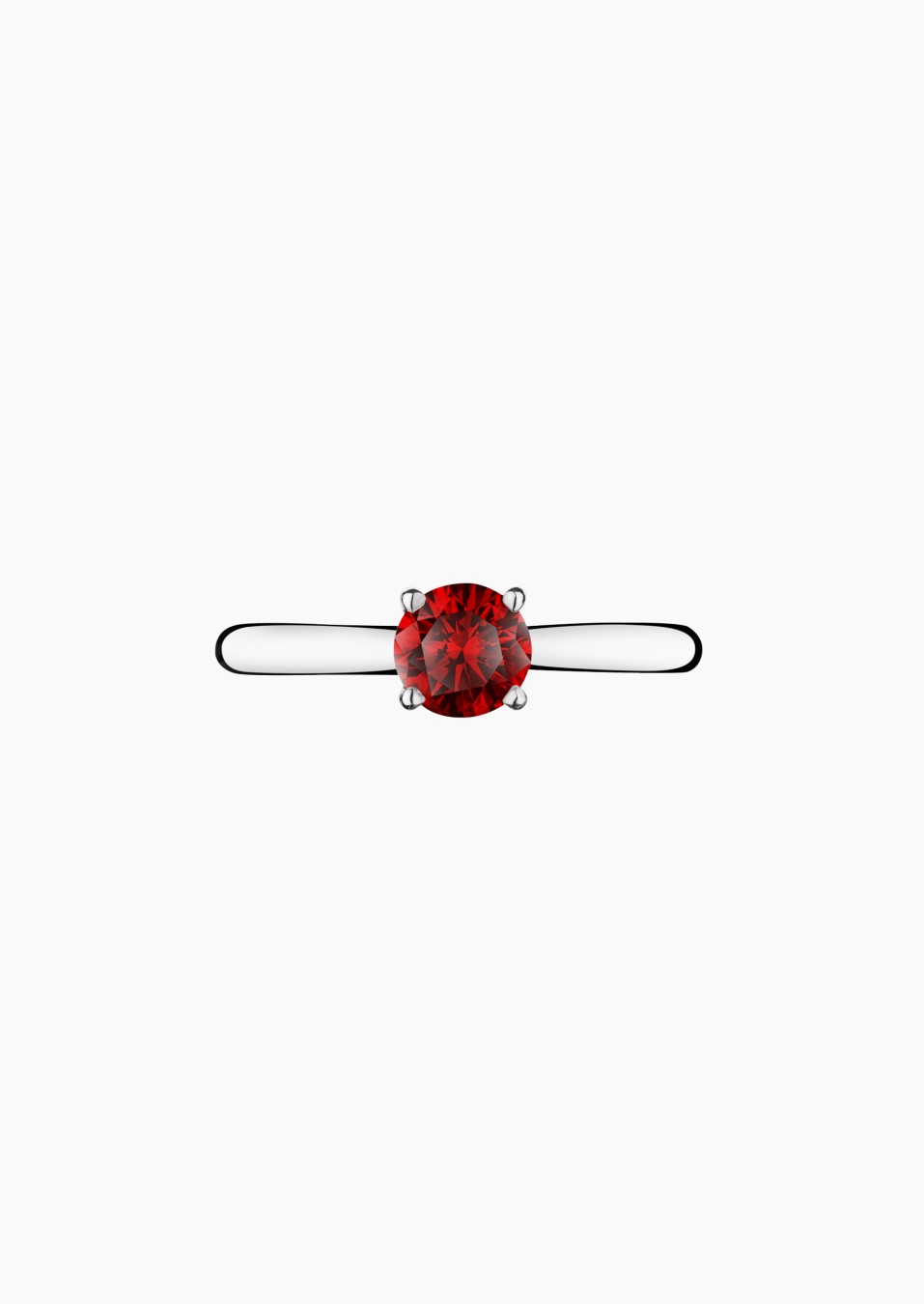 Foudre solitaire ring in white gold with ruby – Jewel by Maison Lepage, jeweler and designer since 1922. Foudre solitaire ring in white gold with ruby – Jewel by Maison Lepage, jeweler and designer since 1922.