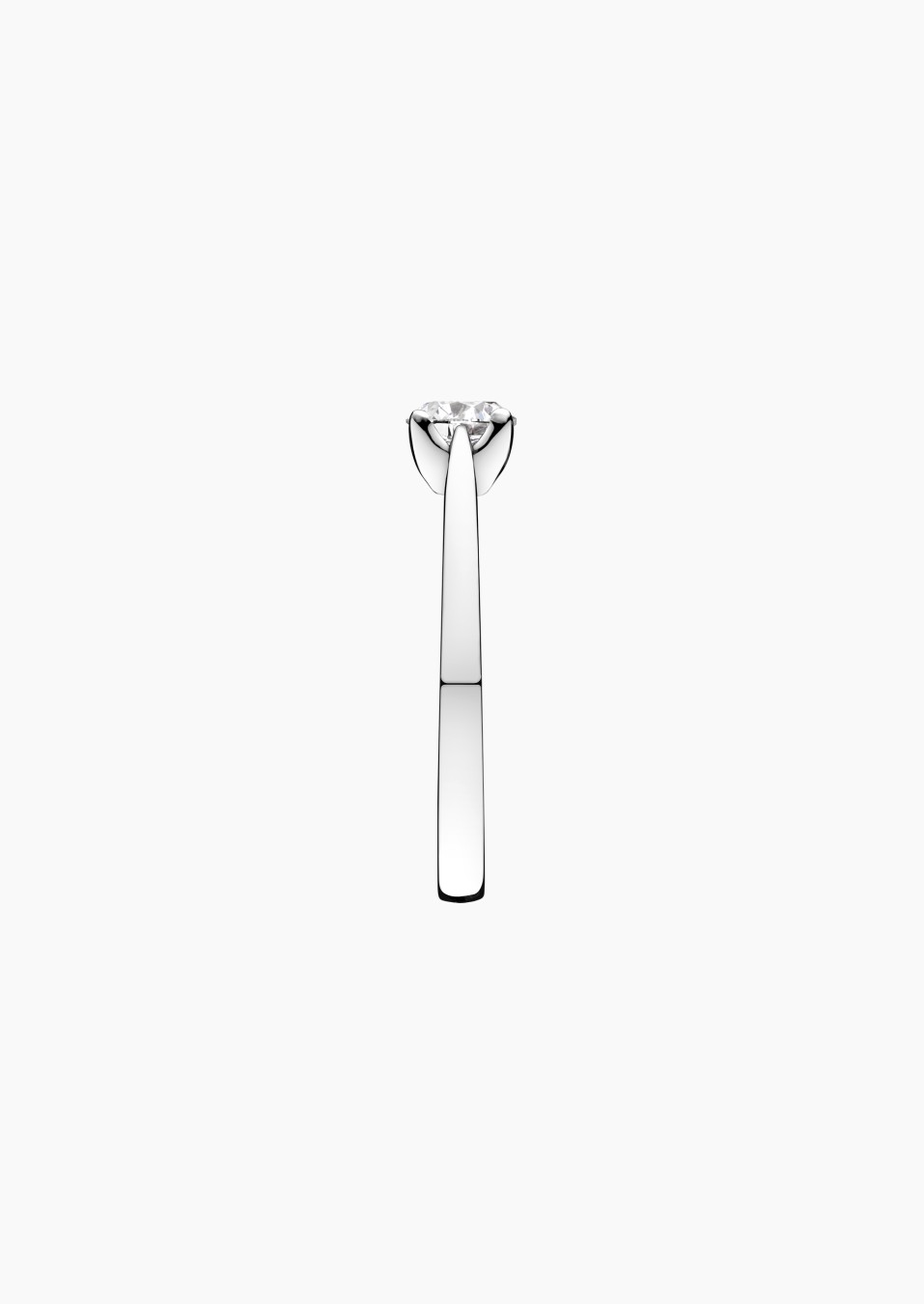 Desir solitaire in gold and diamonds / Lepage