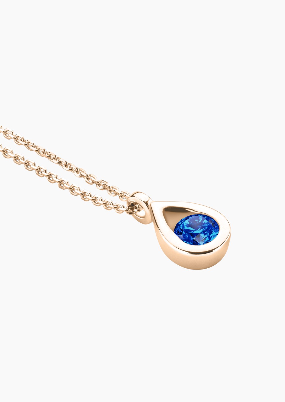 Collier Clyde en or et saphir / Lepage
