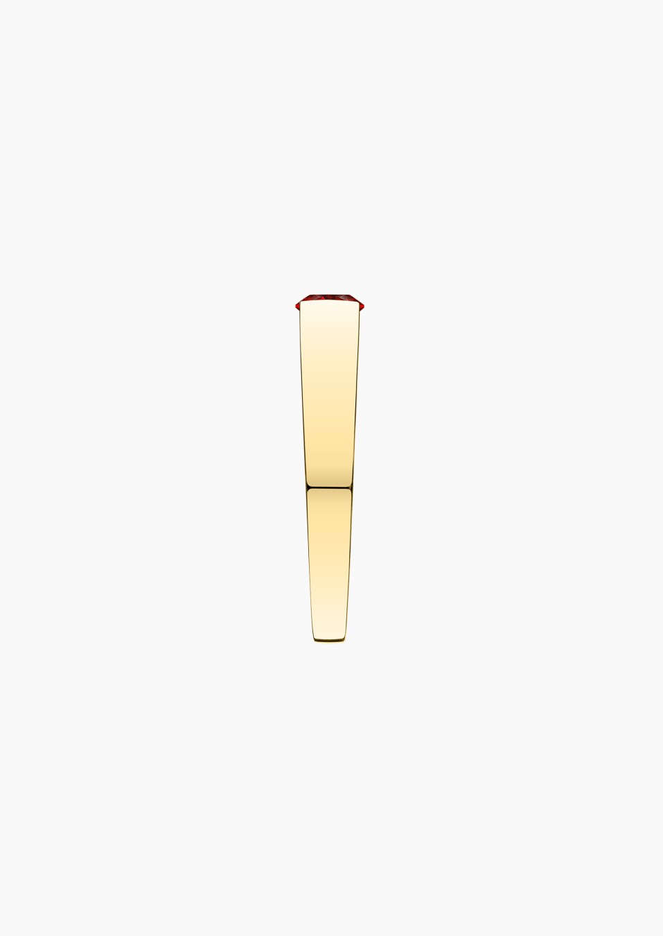 Audacieuse solitaire in gold and ruby / Lepage