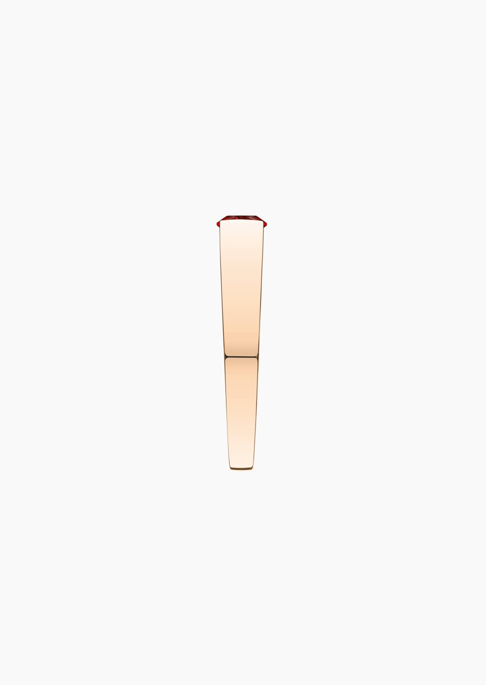 Audacieuse solitaire in gold and ruby / Lepage