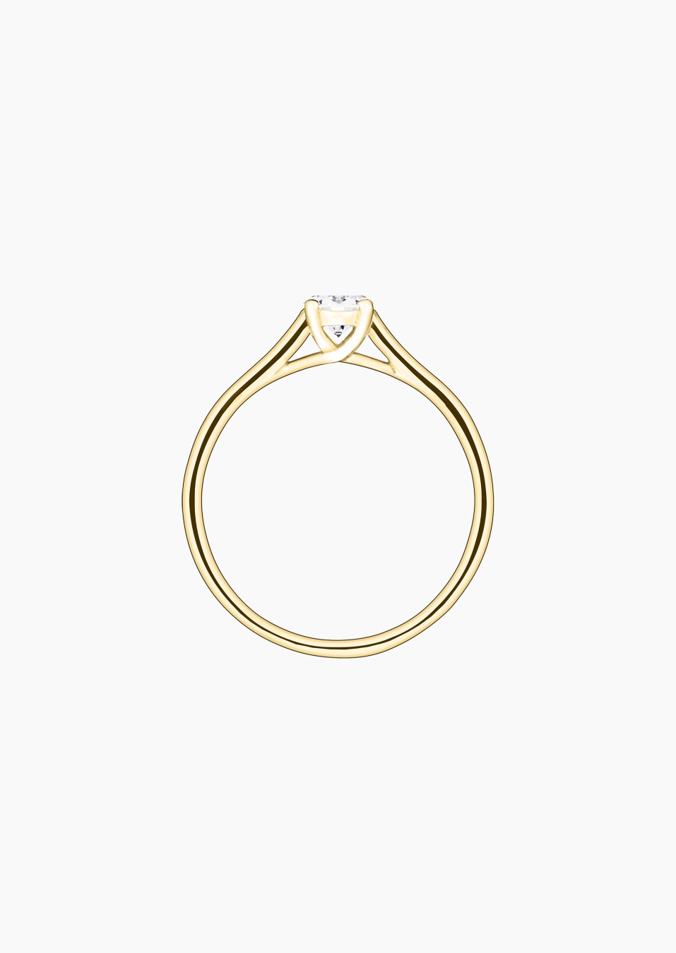 Solitaire Jackie, bague de fiançailles en or jaune 750 et diamant brillant - Maison Lepage joaillier créateur français 1922 Solitaire Jackie, bague de fiançailles en or jaune 750 et diamant brillant - Maison Lepage joaillier créateur français 1922