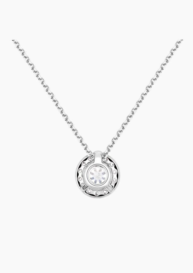 Coquette necklace in 18k white gold with diamonds – Maison Lepage, French jeweler and designer since 1922.