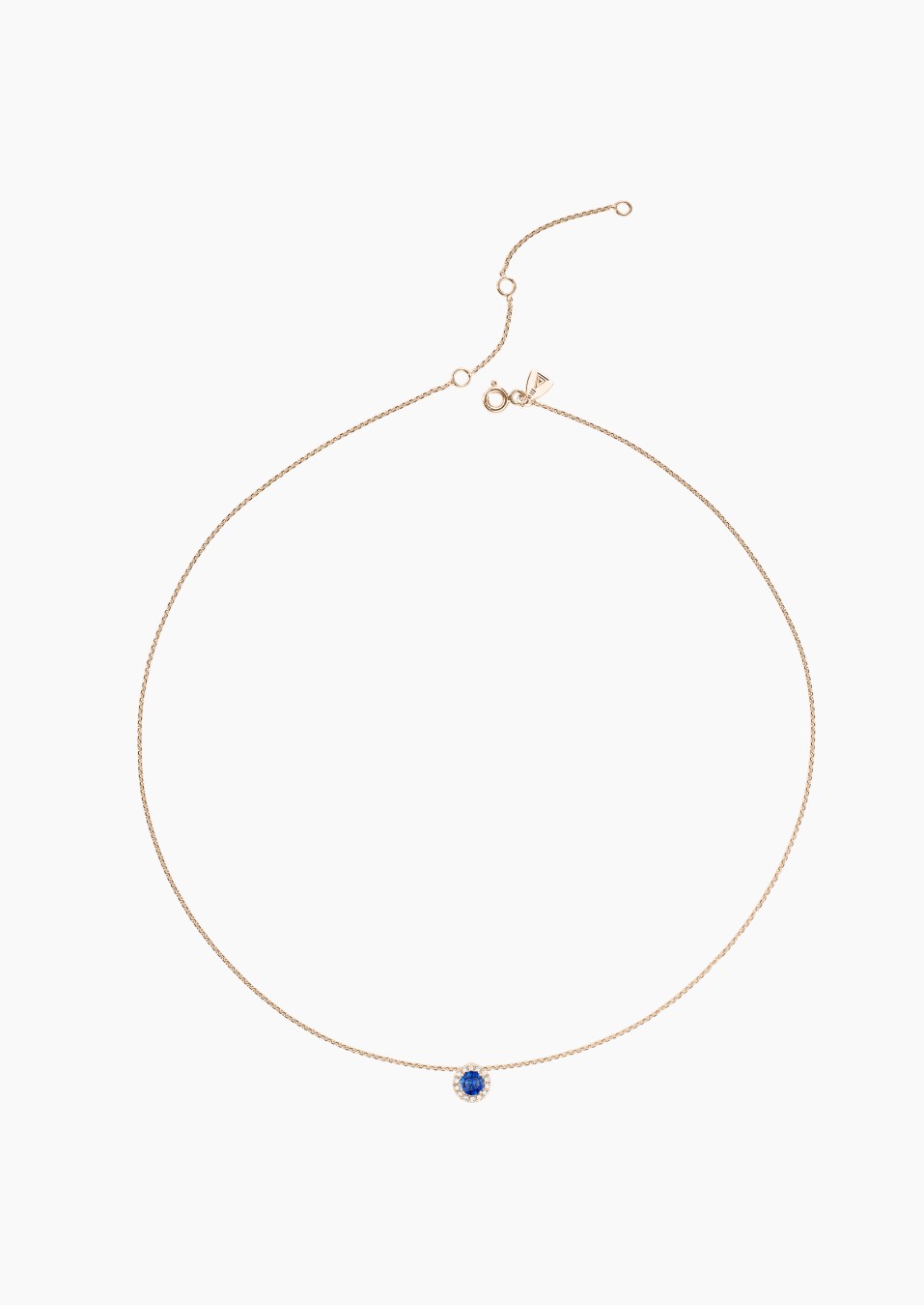 Collier Coquette en or, saphir et diamants / Lepage