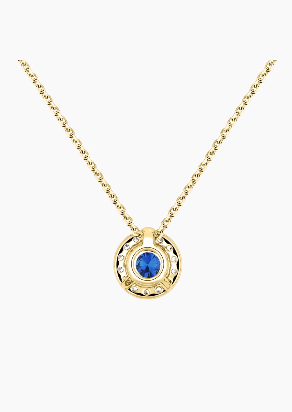 Collier Coquette en or, saphir et diamants / Lepage