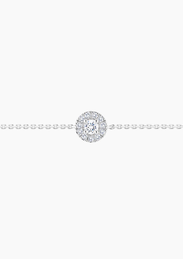Bracelet Coquette en or blanc et diamants - Maison Lepage joaillier créateur français 1922