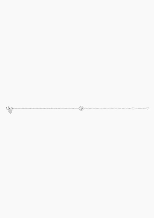 Coquette bracelet in white gold with diamonds – Maison Lepage, French jeweler and designer since 1922.