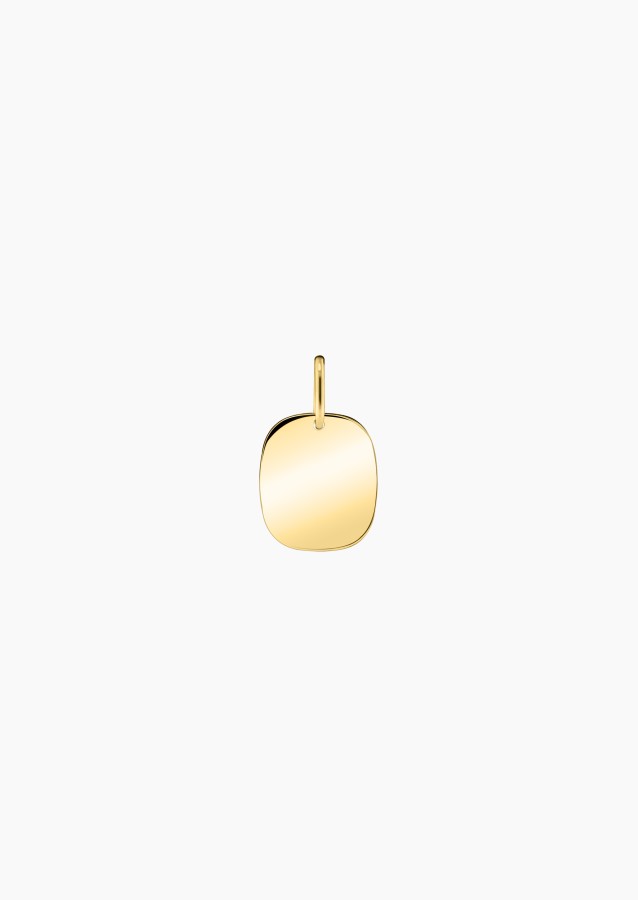 Coussin 10 mm medal in yellow gold – Maison Lepage, French jeweler and designer since 1922.