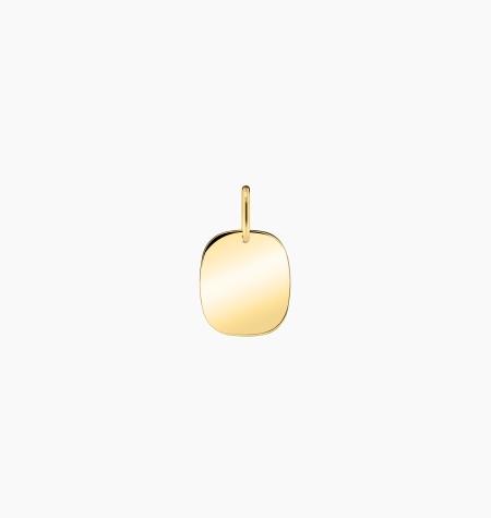 Coussin 10 mm medal in yellow gold – Maison Lepage, French jeweler and designer since 1922.
