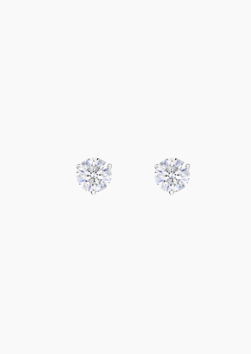 Jolis Cœurs earrings in white gold with 0.5-carat diamonds – Maison Lepage, French jeweler and designer since 1922.