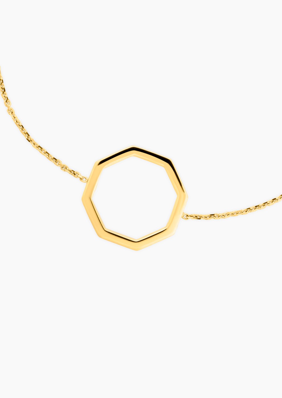 Octo bracelet in yellow gold / Lepage