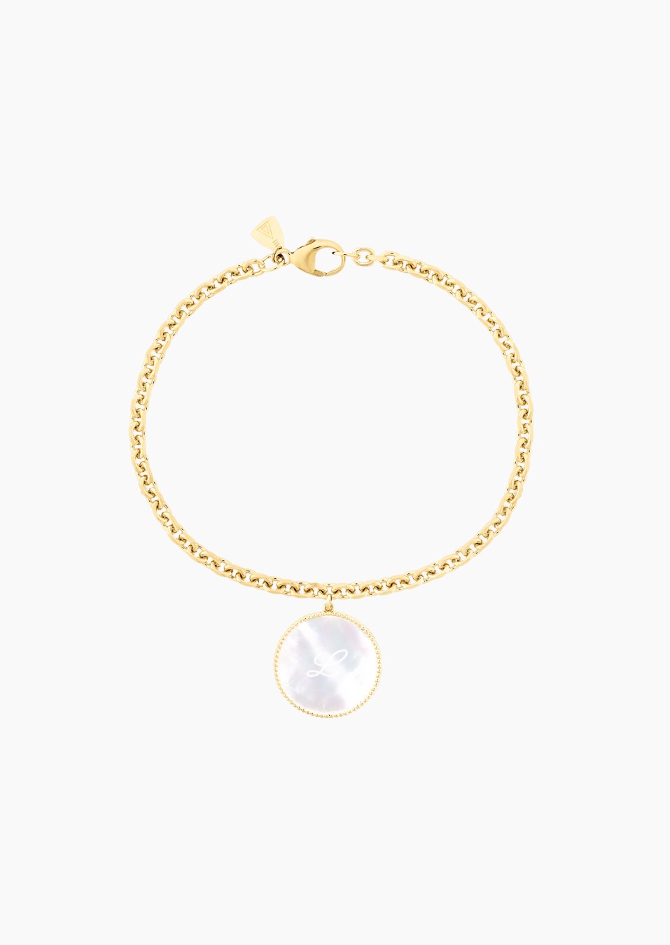 Customizable Colette bracelet in 18k yellow gold – Maison Lepage, French jeweler and designer since 1922.