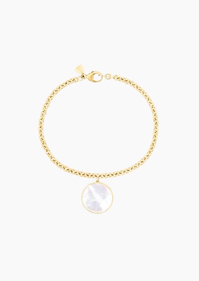 Customizable Colette bracelet in 18k yellow gold – Maison Lepage, French jeweler and designer since 1922.