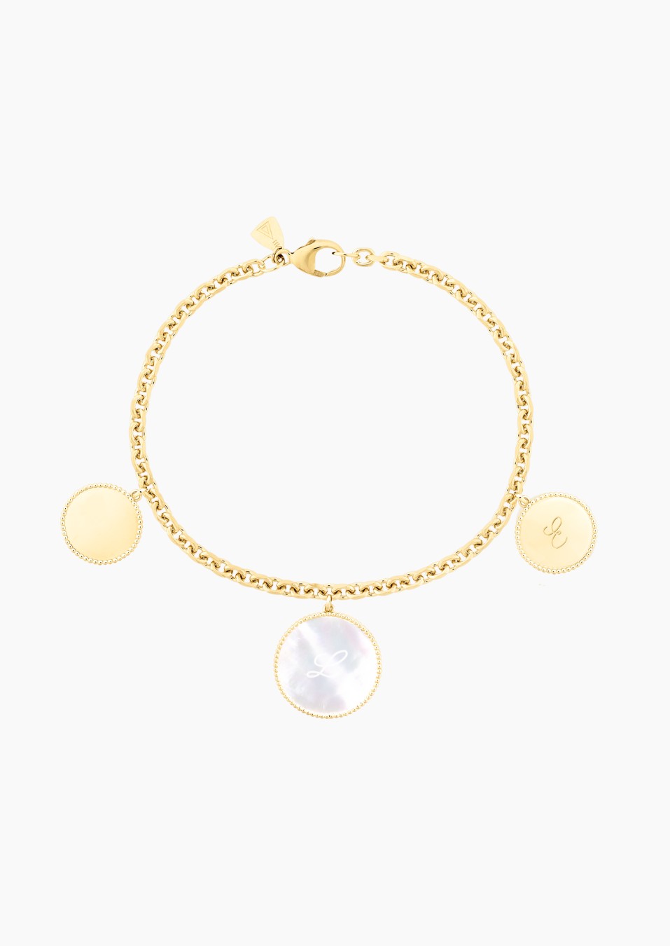 Customizable Colette bracelet in 18k yellow gold – Maison Lepage, French jeweler and designer since 1922.