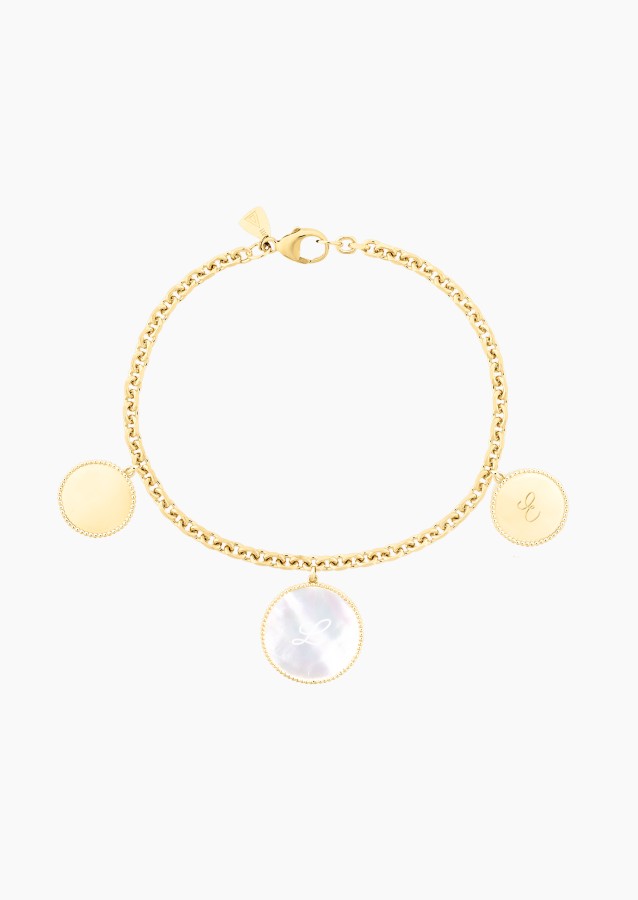 Customizable Colette bracelet in 18k yellow gold – Maison Lepage, French jeweler and designer since 1922.