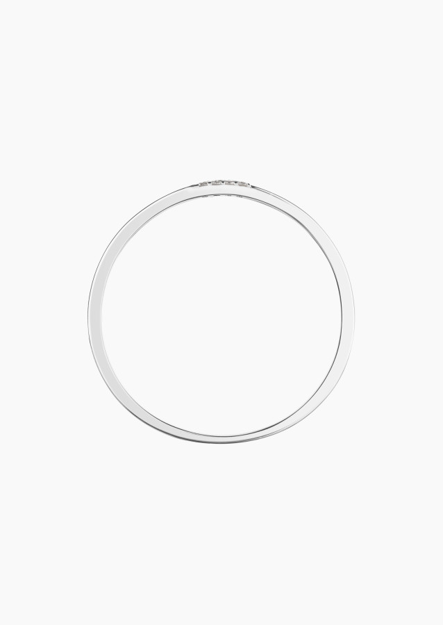 La Remarquable wedding ring in white gold and diamonds - Maison Lepage french jeweller 1922