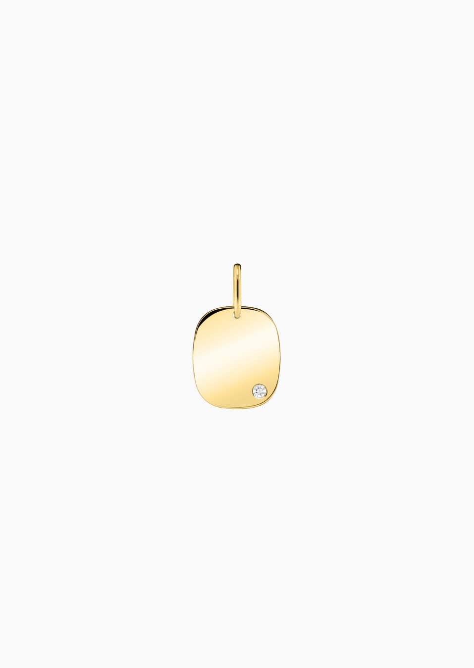 Médaille Coussin en or et diamant | Maison Lepage