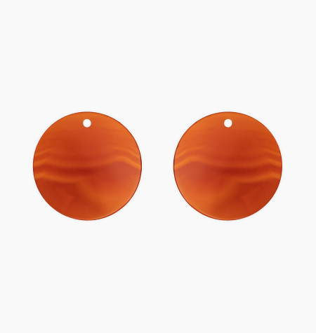 
                                                                                    Colette pendant in red onyx for Notre Dame gold earrings – Maison Lepage, French jeweler and designer since 1922.
                                                                            