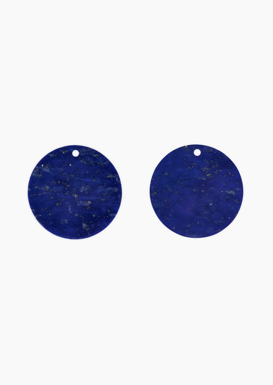 Colette Notre-Dame lapis lazuli token for earrings / Lepage