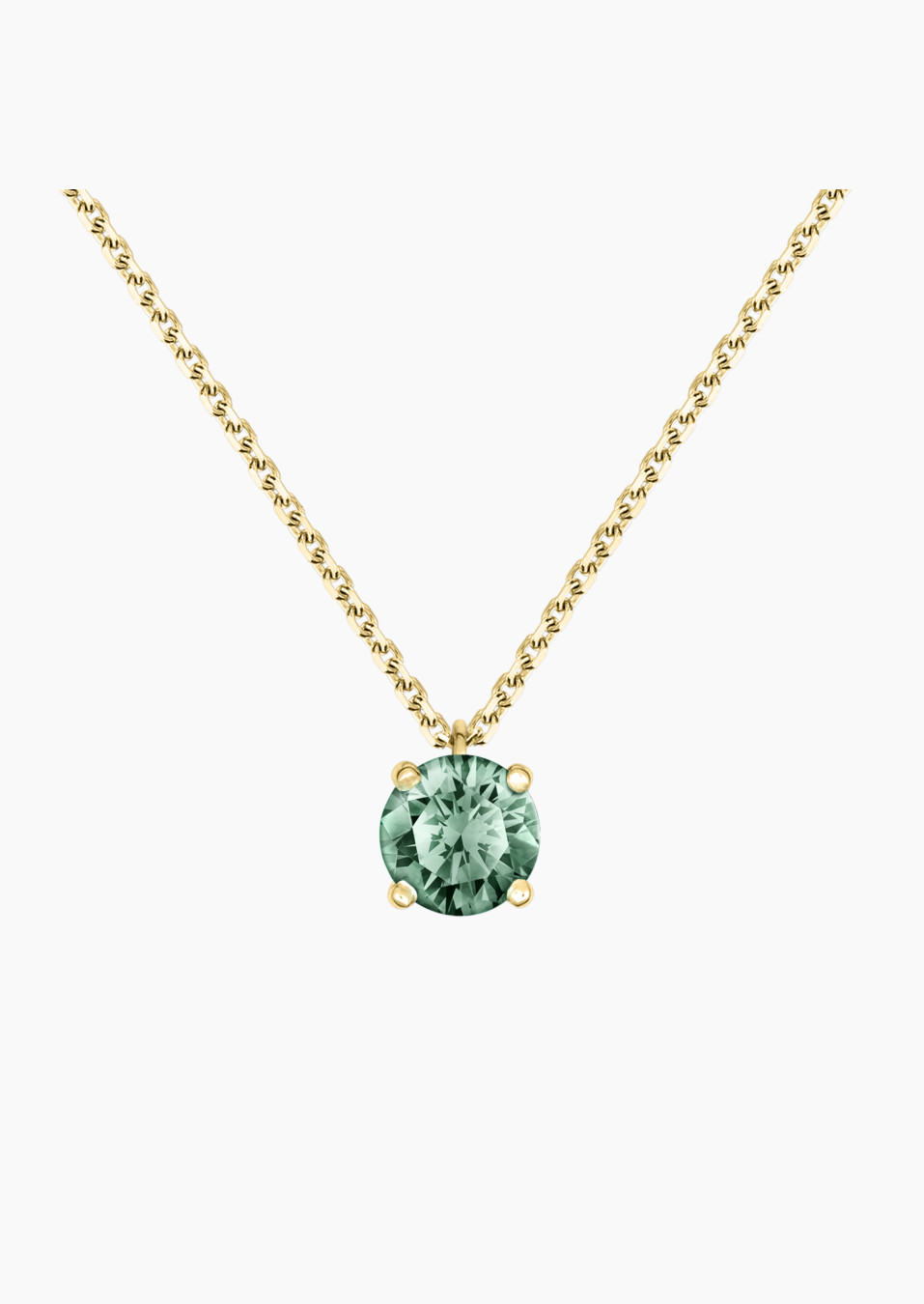 Chéri necklace in green sapphire | Lepage fine jewelry