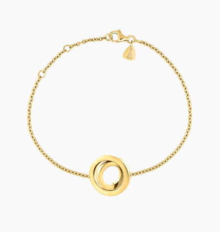 
                                                                                    Bracelet Alba en or jaune 750 upcyclé, made in France - Maison Lepage joaillier créateur français 1922
                                                                            