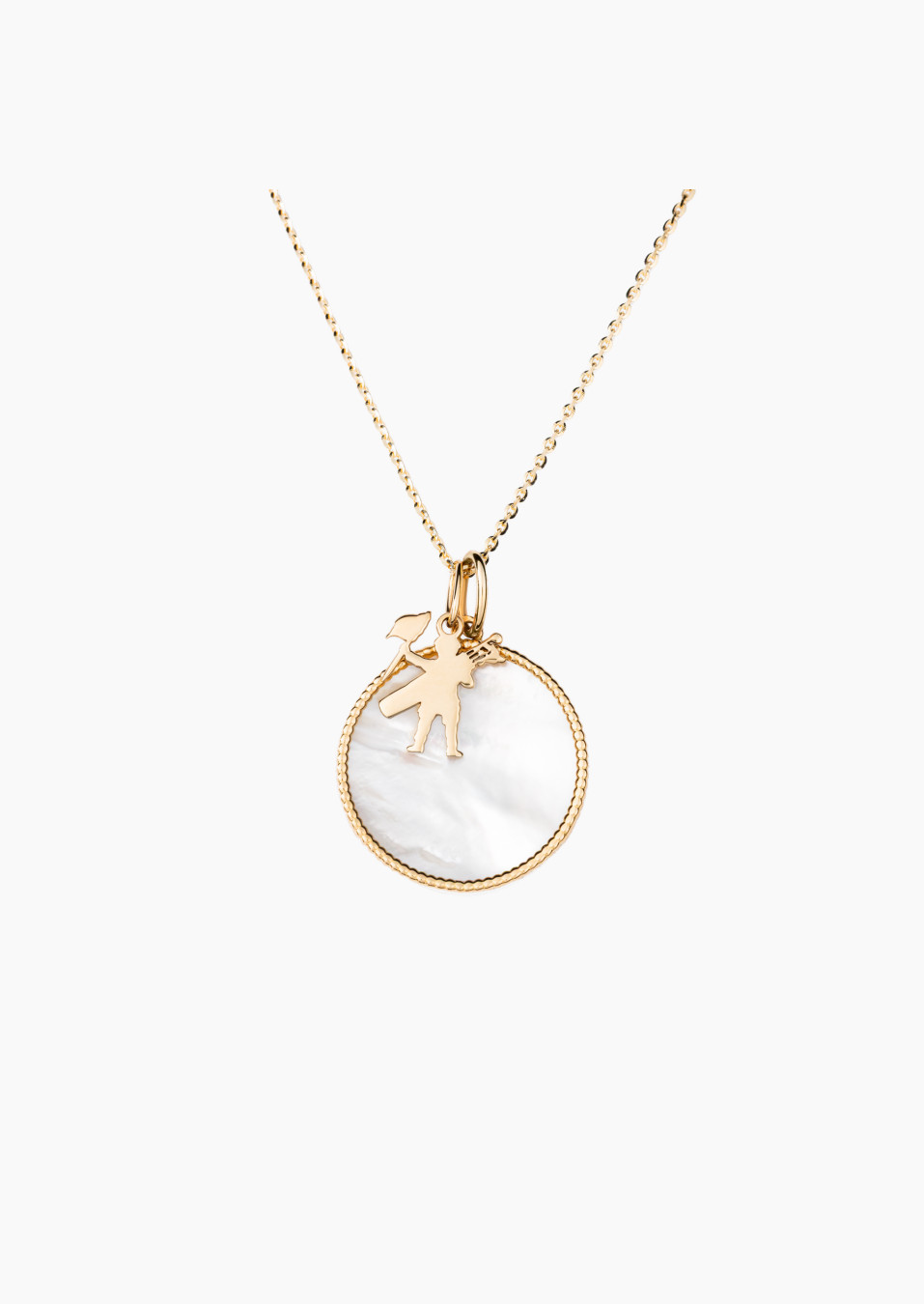 Caddy pendant in yellow gold | LEPAGE jewelry