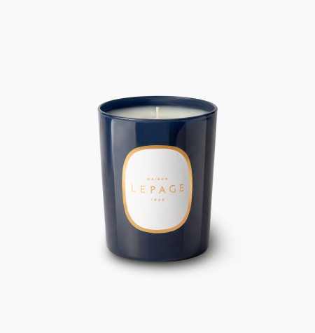 
                                                                                    Blue scented candle - Maison Lepage
                                                                            