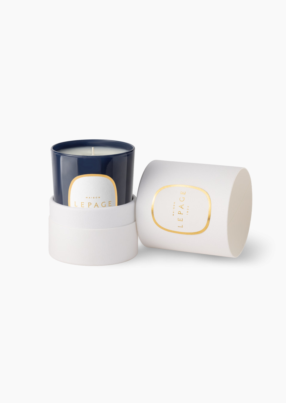 Blue scented candle - Maison Lepage