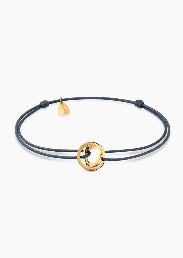 
                                                                                    Alba grey cord bracelet | LEPAGE Jewelry
                                                                            