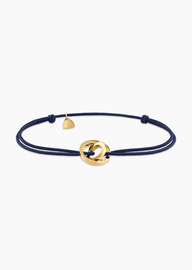 Alba blue cord bracelet | LEPAGE Jewelry