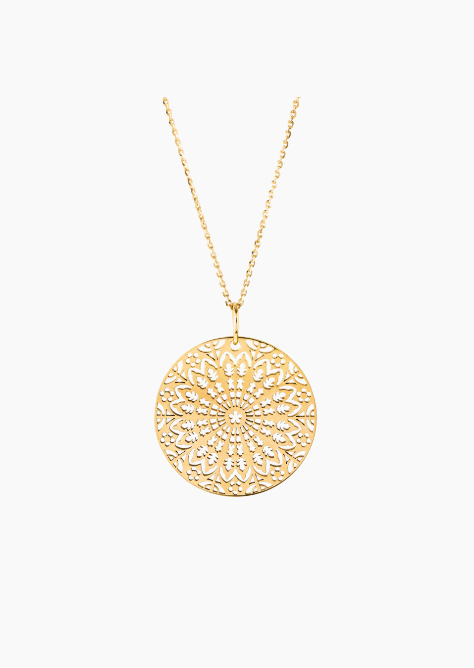 Médaille Rosace en or jaune | Maison Lepage