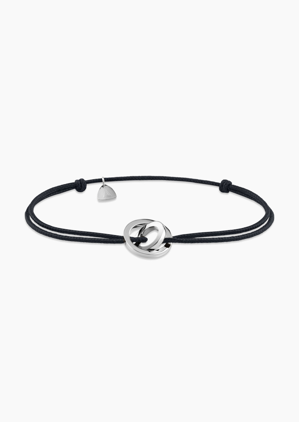 Alba black cord bracelet | LEPAGE Jewelry