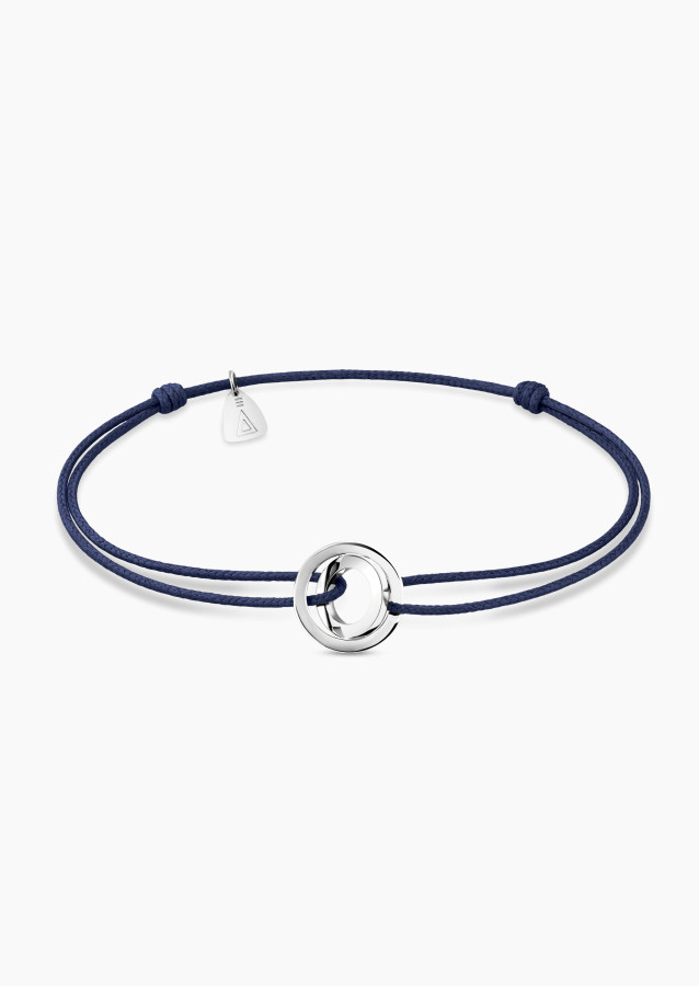 
                                                                                    Alba blue cord bracelet | LEPAGE Jewelry
                                                                            