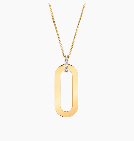 
                                                                                    Collier Orso grand modèle or jaune et diamants
                                                                            