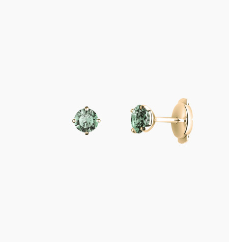 
                                                                                    Evidence earrings - Green sapphire
                                                                            