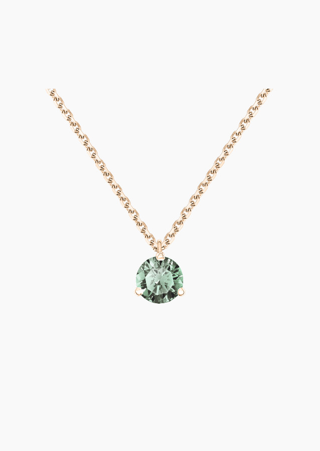 
                                                                                    Chéri necklace - Green sapphire
                                                                            