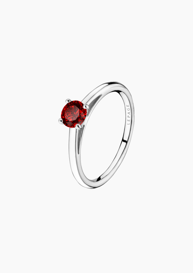
                                                                                    1922 solitaire ring - Ruby
                                                                            