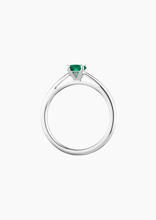 1922 solitaire ring - Emerald