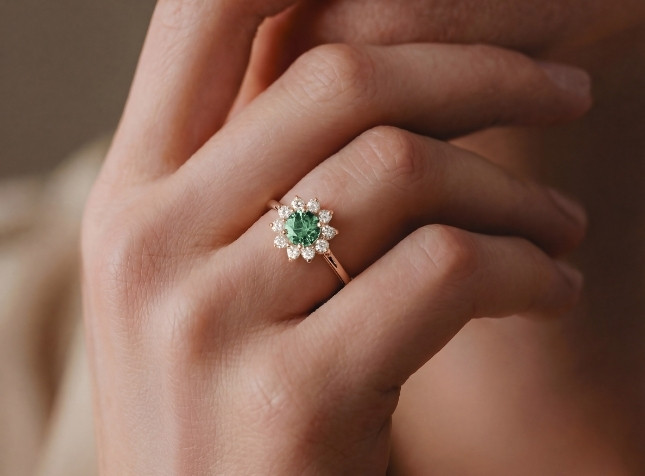 Pourquoi choisir un saphir vert en joaillerie ?