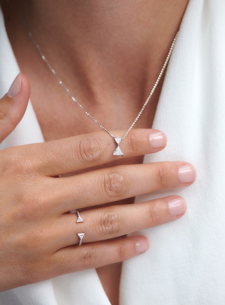 Collier La précieuse en or et diamants 