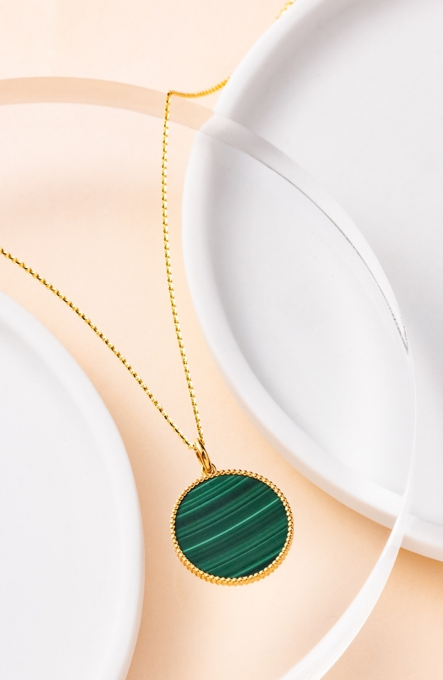 médaille chromatiques malachite