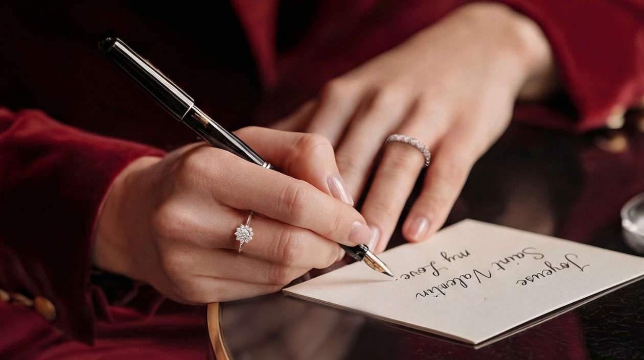 bague marguerite en or blanc et diamants