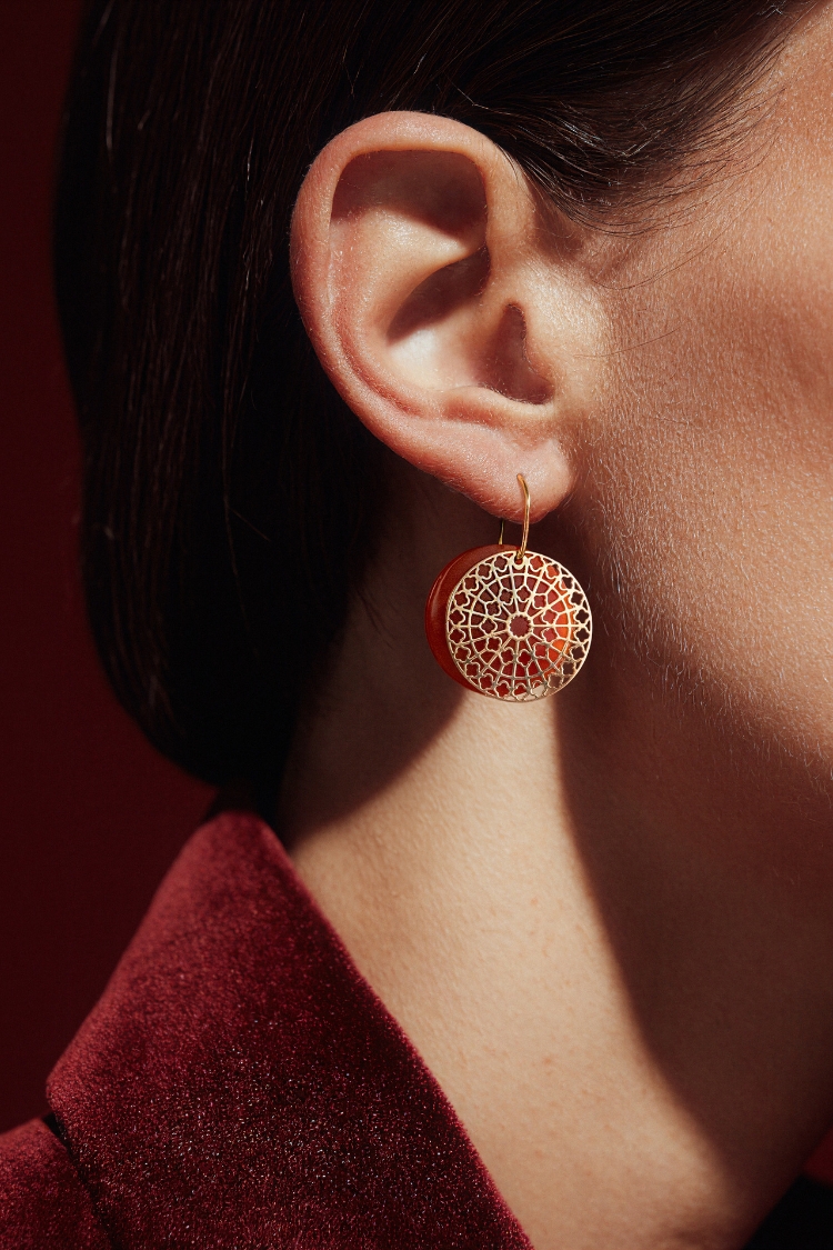 boucles d'oreilles notre dame