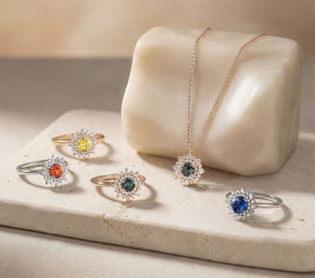 bague et collier Dentelle