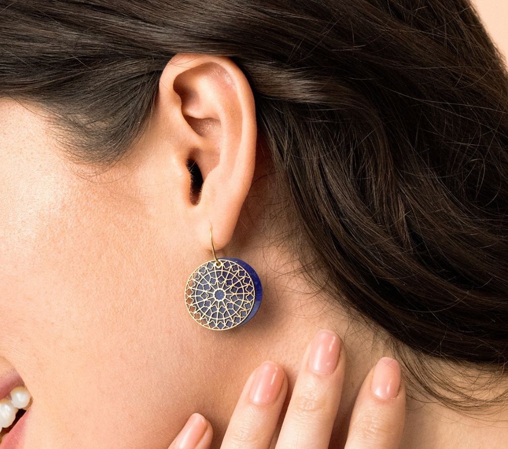 boucles d'oreilles Colette en or