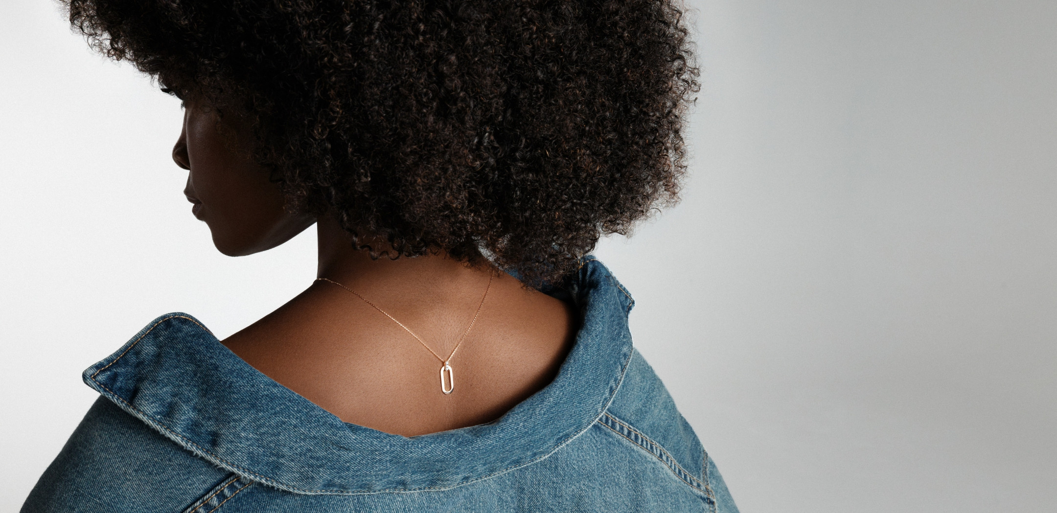 collier orso or jaune petit modèle